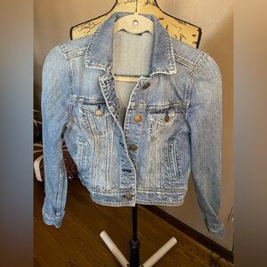 American Eagle Outfitters Classic Blue Denim Jacket size Small